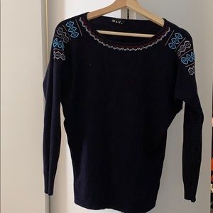Wool-blended top